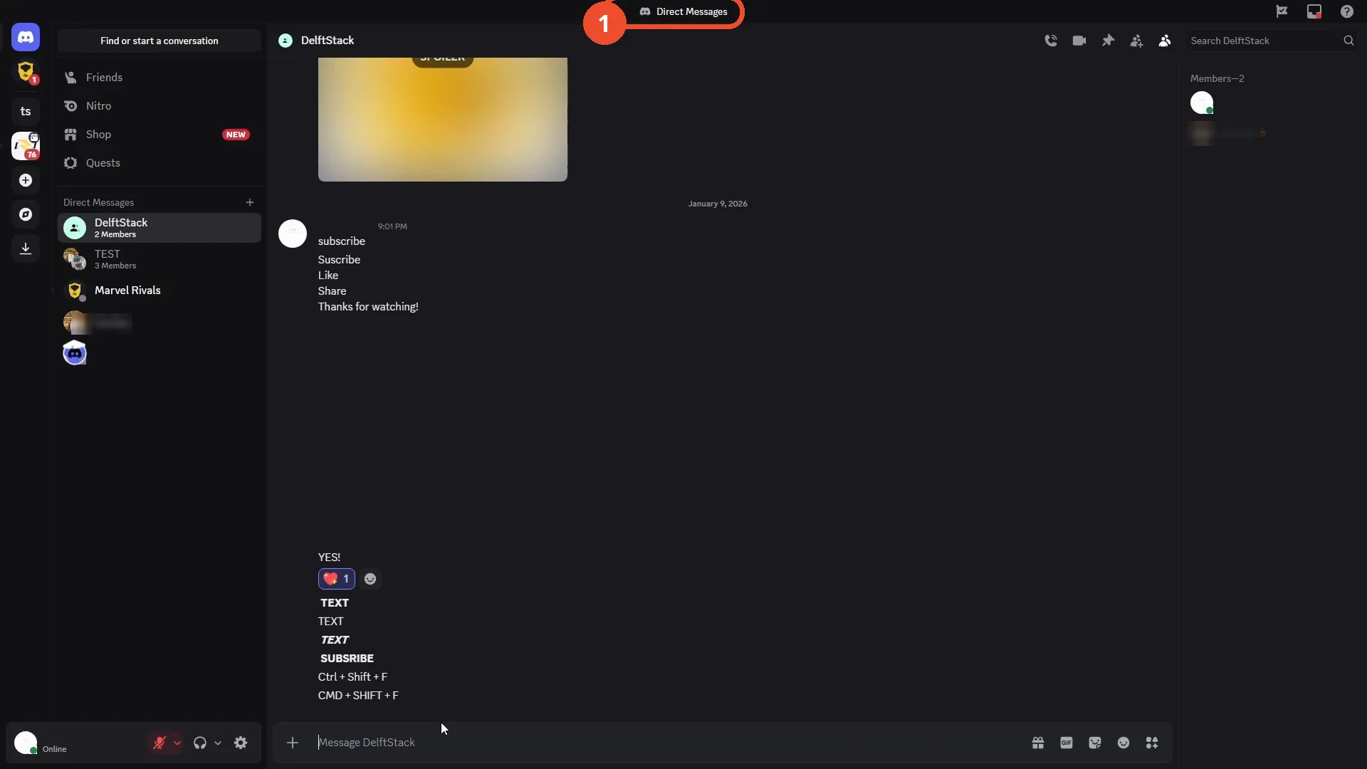 Discord stuck in full screen
