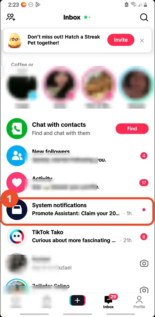 Check your Inbox for a removal notice