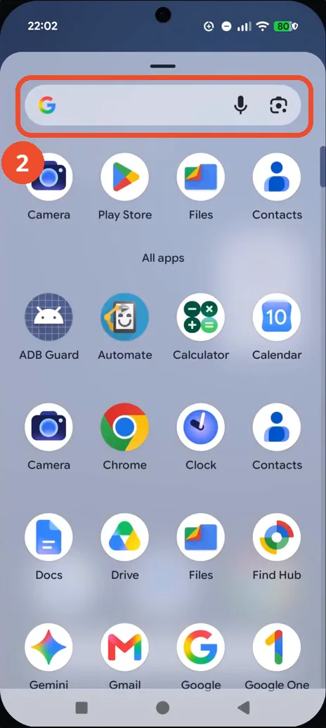 All apps opens