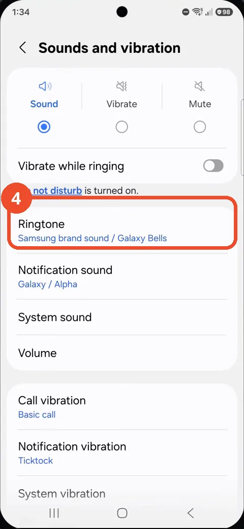 Tap Ringtone
