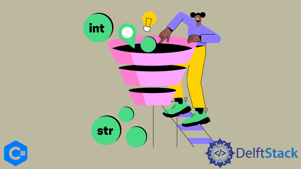 C# 中將整形 Int 轉換為字串 String