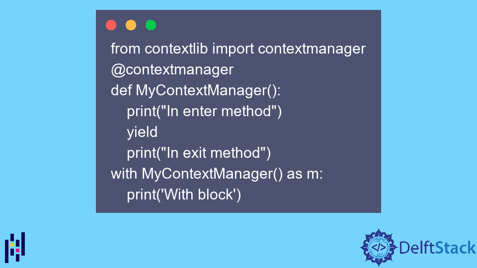 Python Contextlib