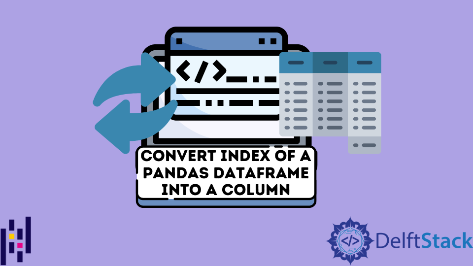 如何将 Pandas DataFrame 的索引转换为列