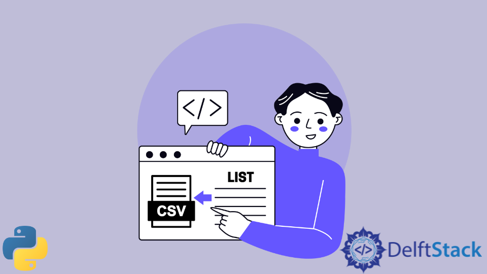 在 Python 中将列表写入 CSV 列